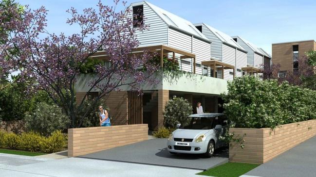 An artist's impression of the proposed 10-room boarding house on Pittwater Rd at North Manly that was given the go ahead by the Northern Beaches Local Planning Panel. Picture: Supplied