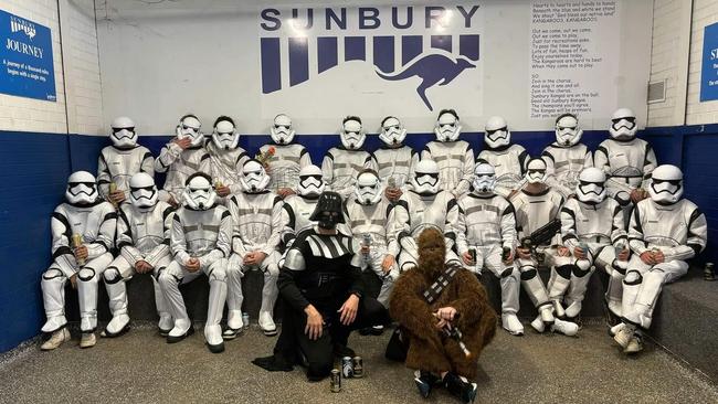 The Sunbury Kangaroo Stormtroopers. Picture: Facebook