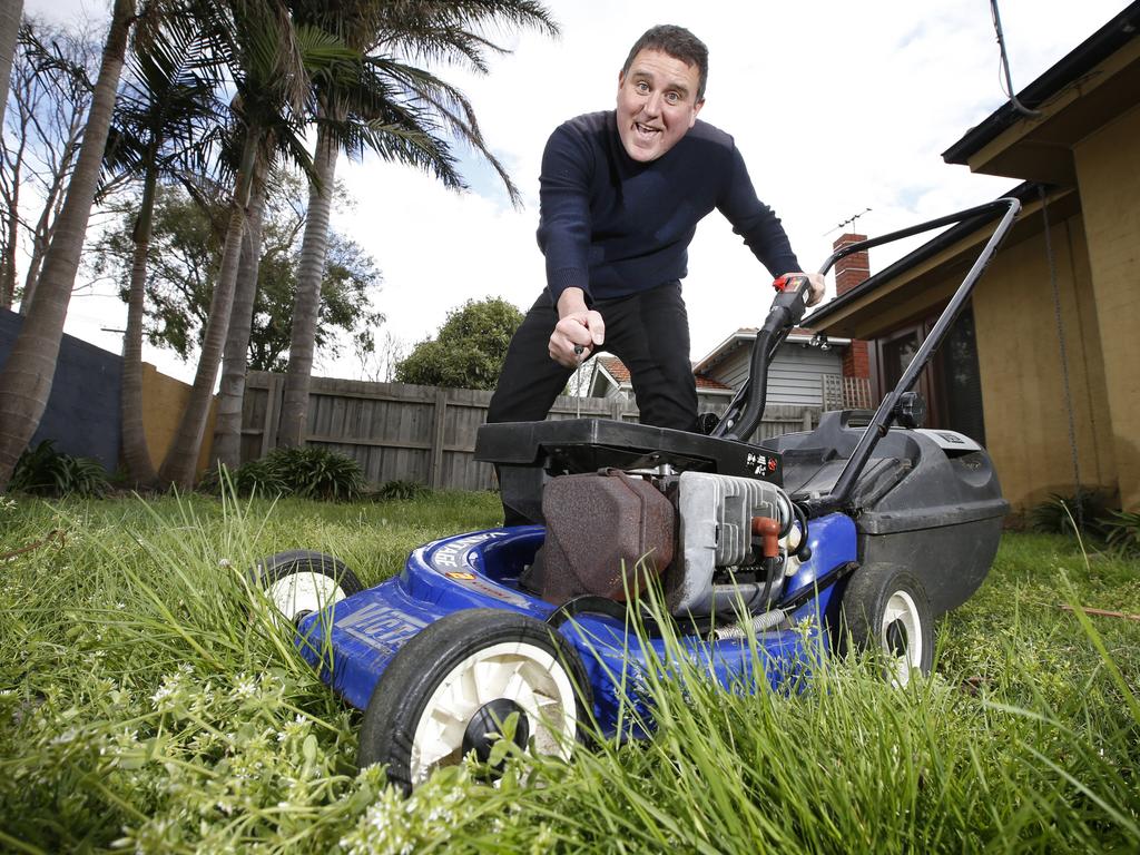 You should be mowing your lawn once a week. Picture: David Caird