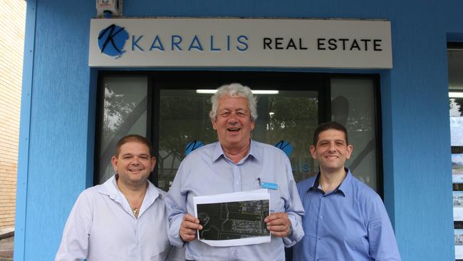 Karalis Real Estate staff at Mt Gravatt Central. Photo: Kristy Muir