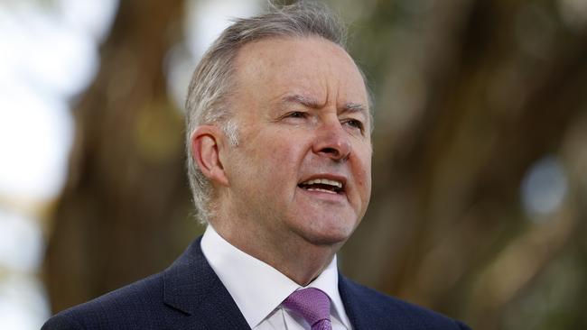 Anthony Albanese says ‘the pandemic shows that a strong federation is more important than ever’. Picture: Nikki Short