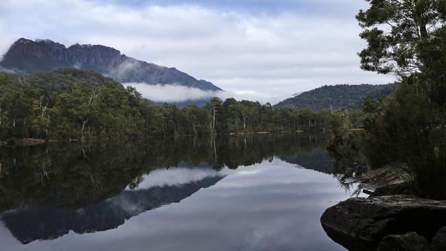 Lake Rosebery and Mount Murchison near Tullah. PICTURE CHRIS KIDD