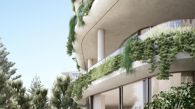 Ondas’s sold-out building in North Steyne, Manly.