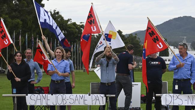 Union members say workers’ morale has hit ‘rock bottom’. Picture: NCA NewsWire / Martin Ollman