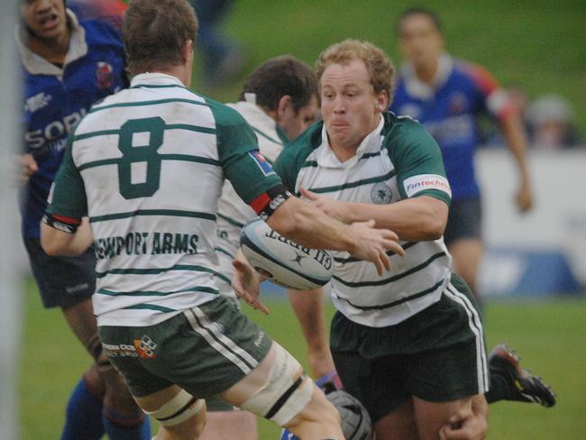 Sheehan in action for the Warringah Rats.