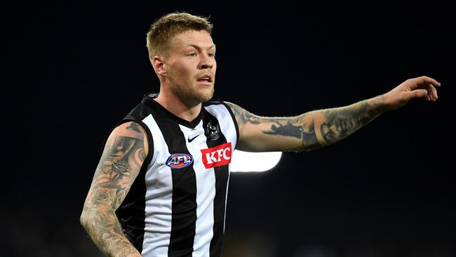 Collingwood midfielder Jordan De Goey is no stranger to headlines. Picture: Getty Images