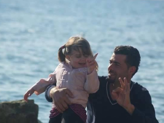 Syrian-born Mostafa took his daughter out of Cyprus, taking her back to his own country.