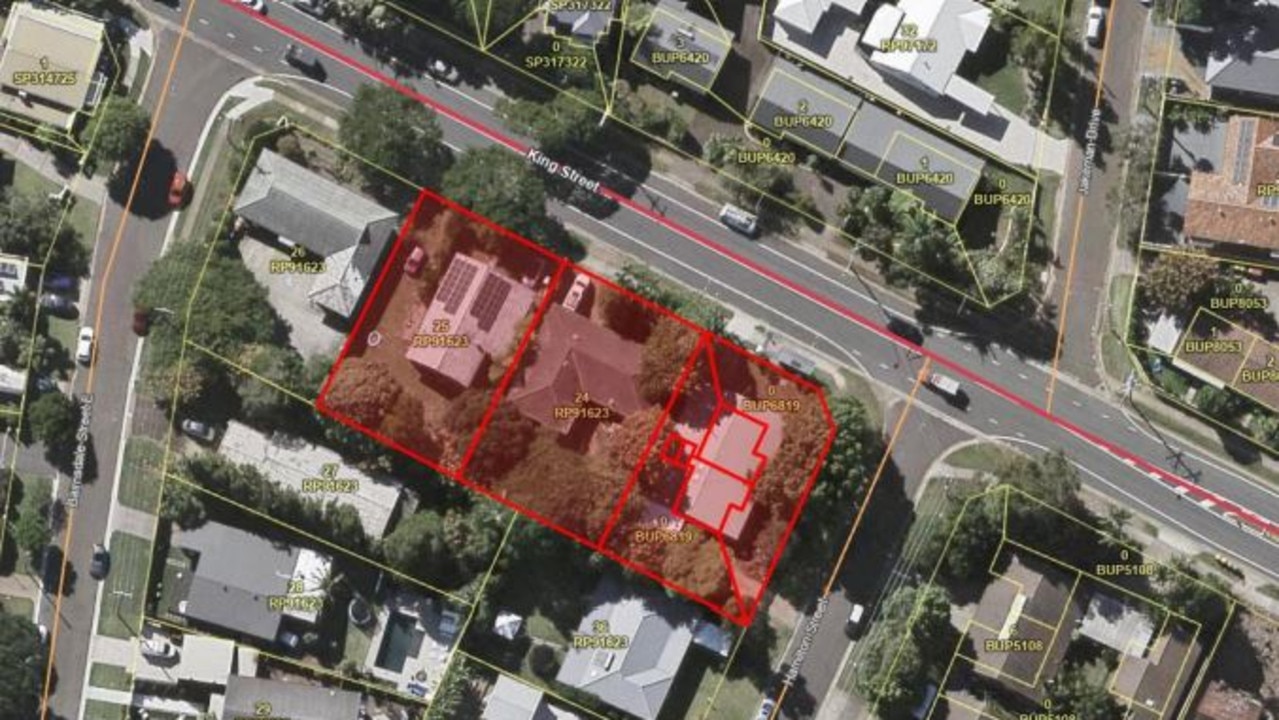 If approved, the development would replace the three current dwellings located on King and Hamilton Streets.