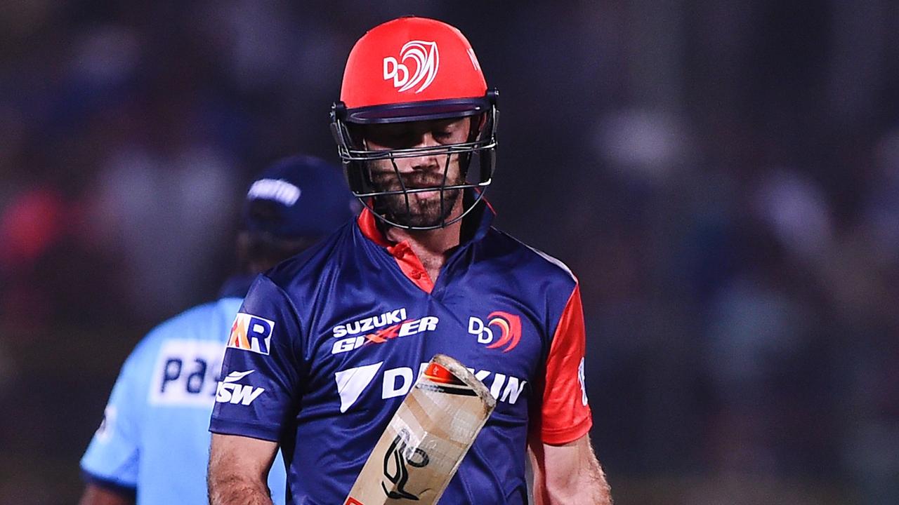 Delhi Daredevils cricketer Glenn Maxwell is among a handful of Australians let go by their IPL franchises.