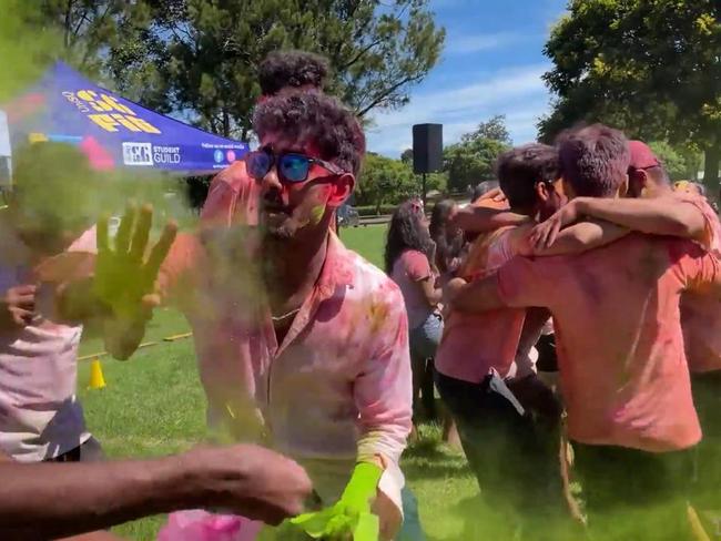 All the colour of Toowoomba’s Holi celebrations