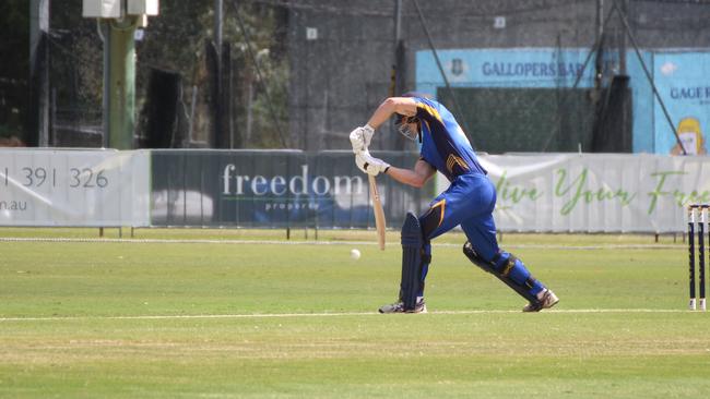 Second grade premier cricket action between Valleys and Sandgate-Redcliffe. September 17, 2023.