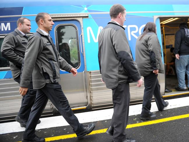 Leader ride on with Authorised Officers commonly known as ticket inspectors as a feature to run across the Leader group. Pictured is Authorised Officers  preparing for the next train