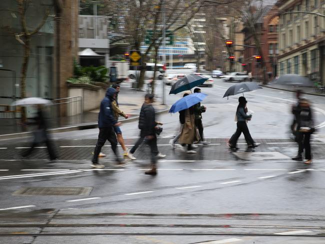 About 80 per cent of the country is set to experience wet weather. Picture: NewsWire / Gaye Gerard