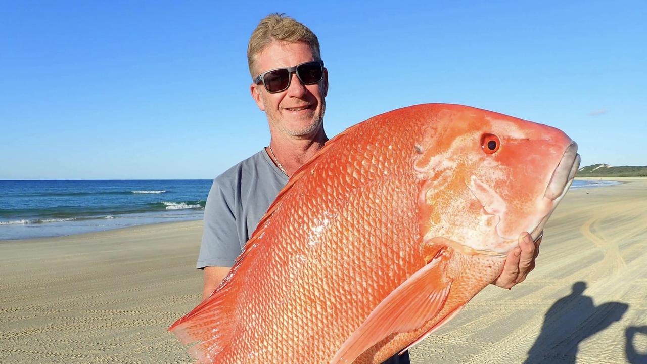 It's not only sharks being caught off K'gari. Craig Hacket shared a photo of this epic catch.