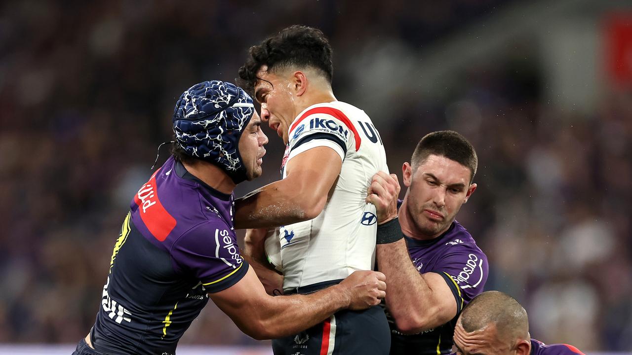 The Roosters’ season ended against the Storm on September 27. (Photo by Cameron Spencer/Getty Images)