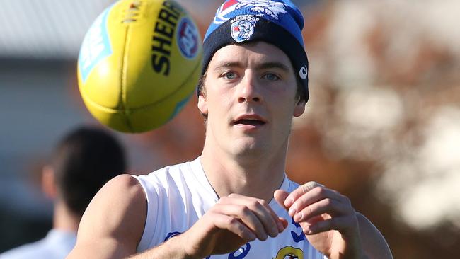 Western Bulldogs at Whitten Oval … Bulldog Josh Dunkley. Pic: Michael Klein.