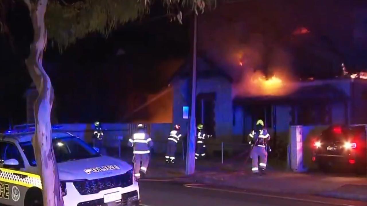 The fire caused an estimated $300,000 worth of damage. Picture: 7 NEWS