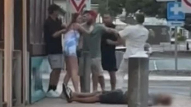 The court heard Erdemsel had been out with friends and Mr Gardner’s group had allegedly been aggressive towards them and made derogatory remarks, including about his French background. Picture: 7NEWS