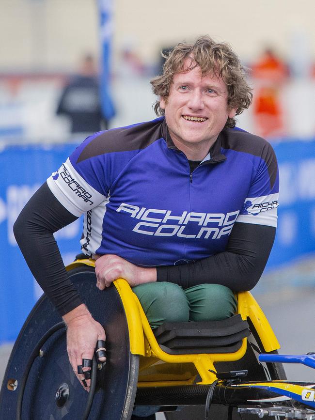 Paralympian Richard Colman is among Geelong College alumni. Picture: Jerad Williams