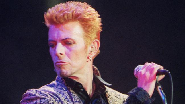 Massive loss to music ... David Bowie performs during a concert celebrating his 50th birthday, at Madison Square Garden in New York. Picture: AP