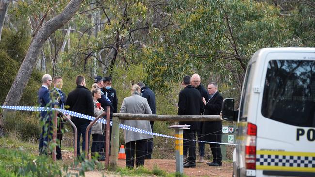 A forensic investigation was undertaken to identify the remains. Picture: Brenton Edwards