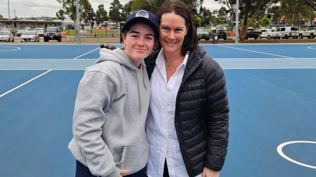 Grace Jones and Joanne Jones. Picture: Geelong Cricket Club.