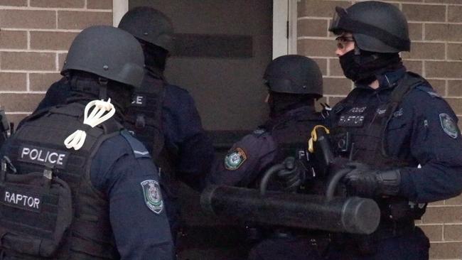 Gangland criminals can expect an unannounced visit from Strike Force Magnus officers. Picture: NSW Police