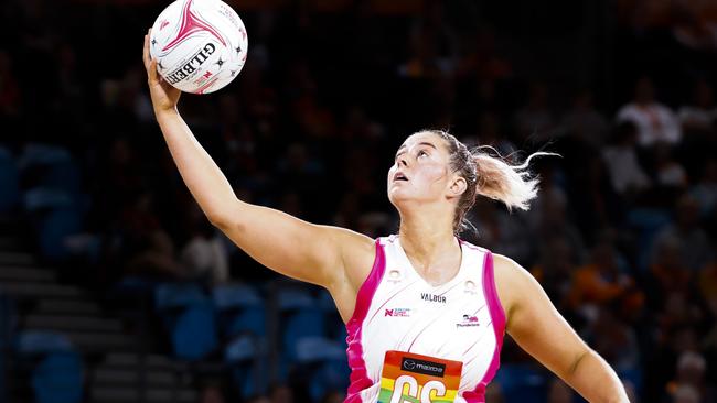 English import Eleanor Cardwell has been one of the Thunderbirds’ best this season. Photo: Getty Images