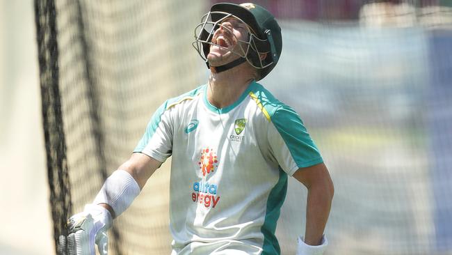 David Warner will be laughing his way into the Sydney Test against India. Picture: Mark Metcalfe/Getty Images