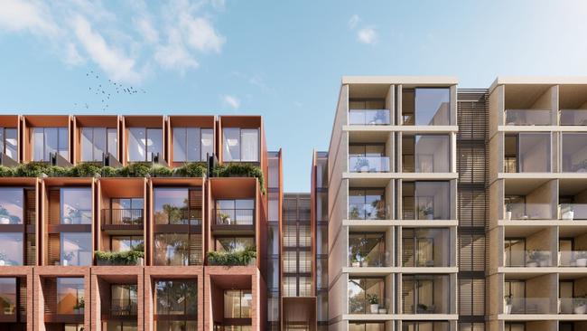 $331m plans have been unveiled for the former Hell Hole Quarry at 14-26 Wattle St, Pyrmont, with plans for 237 apartments, an indoor recreational centre and 91-place childcare centre. Picture: GVN