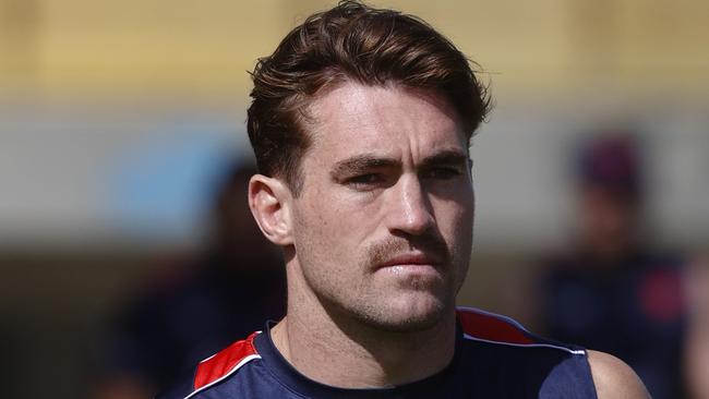 DAILY TELEGRAPH 29TH AUGUST 2022Pictured training at Moore Park in Sydney is Sydney Roosters NRL player Connor Watson.Picture: Richard Dobson