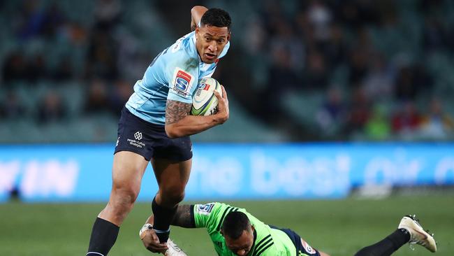 Israel Folau is a past student of Marsden State High School  (Photo by Brendon Thorne/Getty Images)