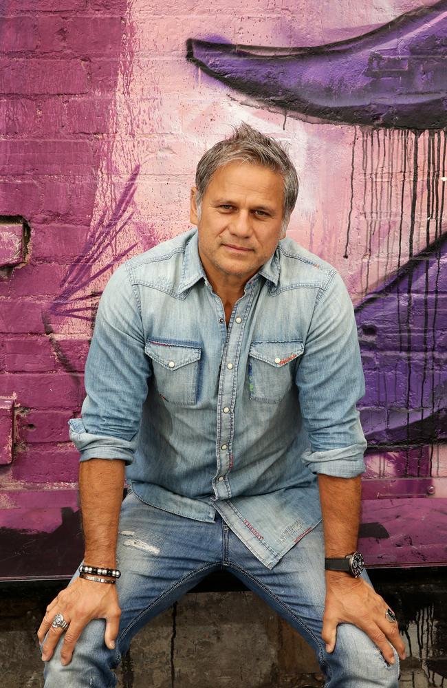 Former Noiseworks lead singer Jon Stevens. Picture: Andrew Tauber