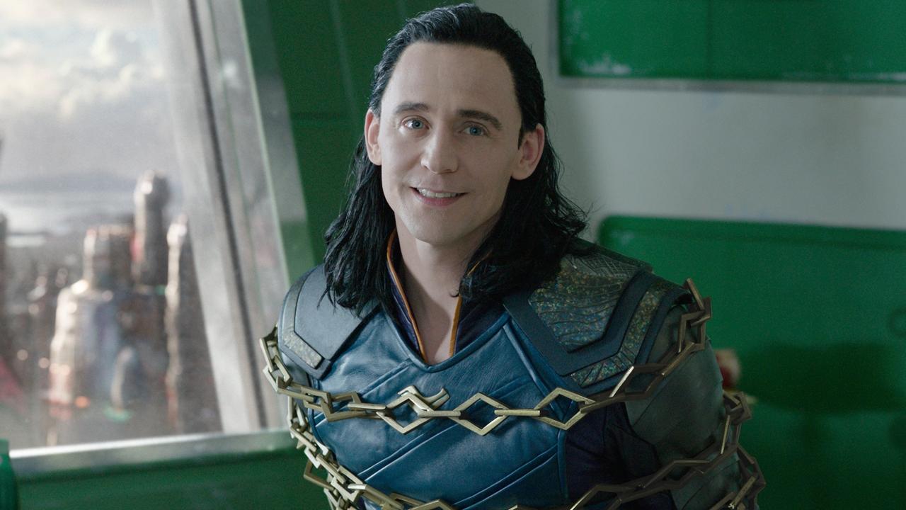 Hiddleston in a scene from Marvel film Thor: Ragnarok.