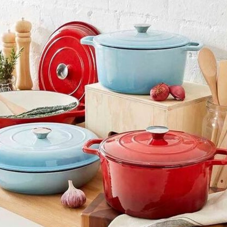 Smith and Noble cookware is available at Harris Scarfe.