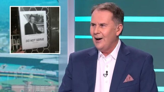 Tony Jones stitched up in live cross