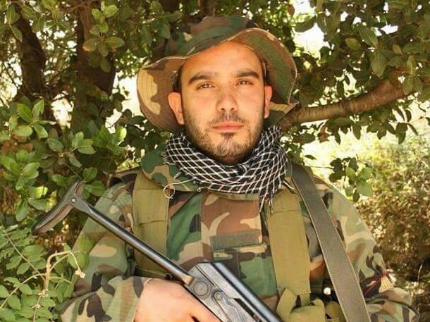 Hezbollah commander Abbas Hussein Hammoud was killed while fighting in Syria in 2010. Picture: Supplied