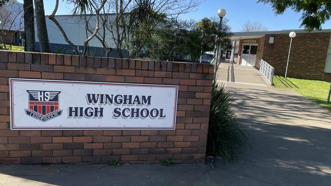 Wingham High School. Picture: Janine Watson