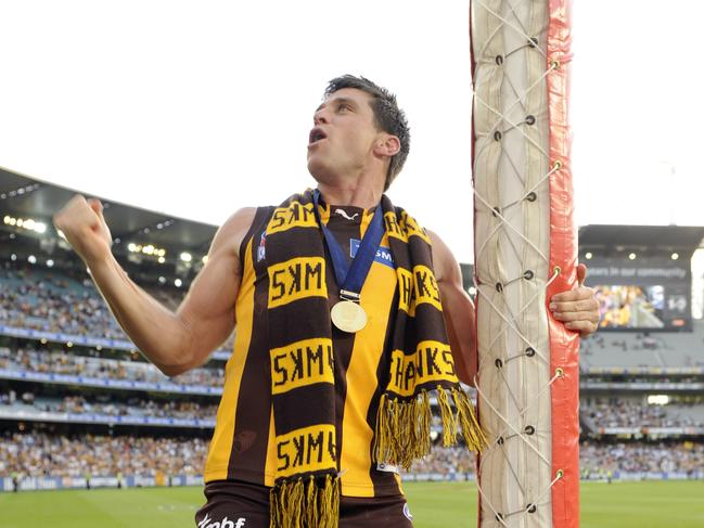 Shane Crawford’s name was left off Hawthorn’s planning for its next premiership in 2004.