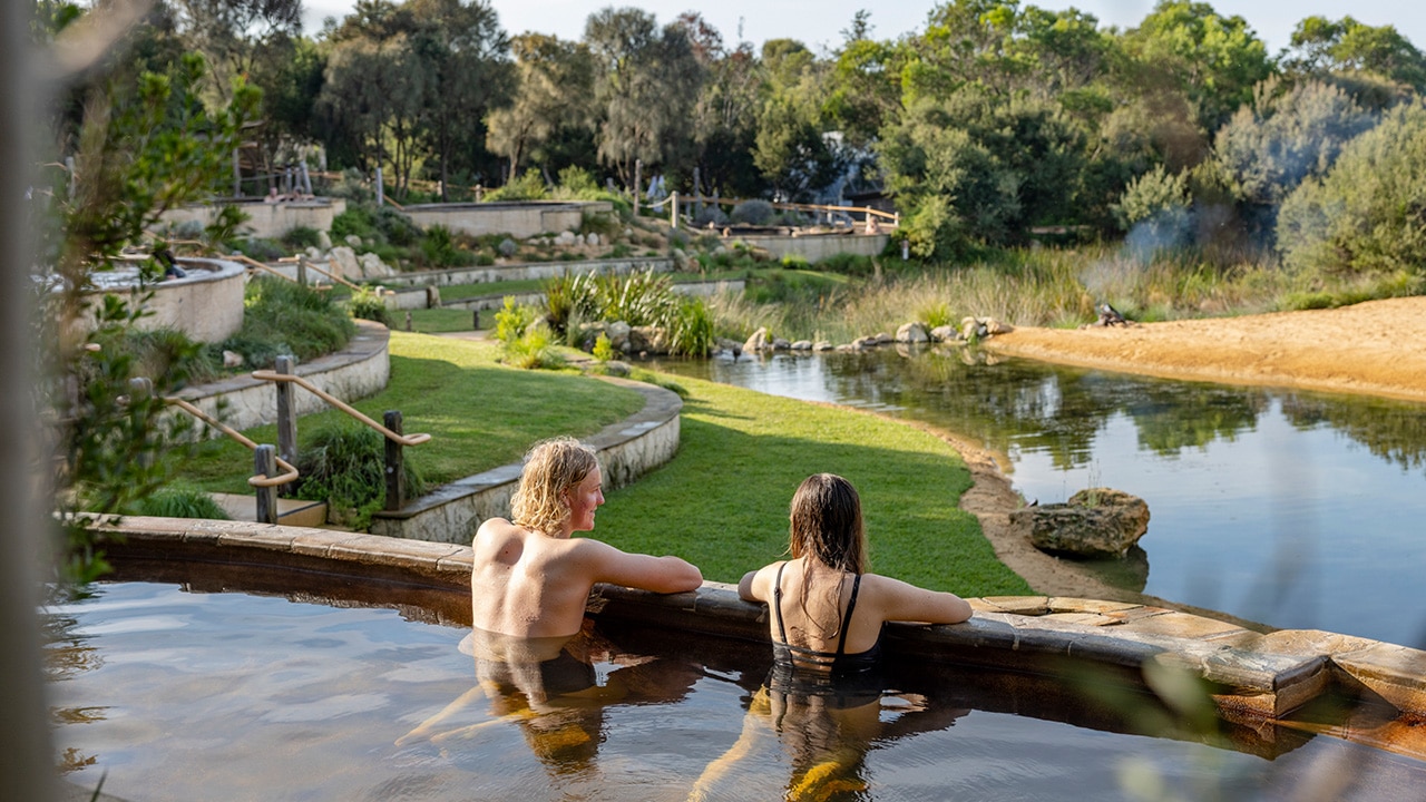 <h2>1. Thaw in a hot spring</h2><h3>Mornington Peninsula, Victoria</h3><p>What could be more warming than a weekend retreat with a soak in the mineral-rich waters of a hot spring. Head to the Mornington Peninsula, 80km southeast of Melbourne, and make the most of a Peninsula Hot Springs and Glamping at Yurt Hideaway deal. It includes a one- or two-night stay in a luxury yurt, a pamper pack on arrival, two hot springs passes and late check-out from $570.</p><p class="button-common"><a title="Book now" href="https://yurthideaway.com.au/accommodation/peninsula-hot-springs-glamping/" target="_blank" data-cta="Book now" data-editable="true">Book now</a></p>