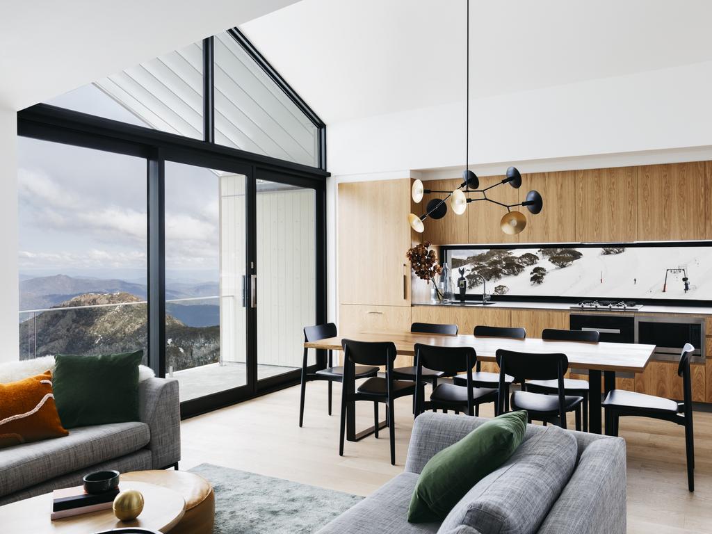 Luxury digs in Victoria’s snow fields. Picture: Visit Victoria