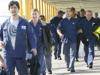 Workers leave Ford factory's Broadmeadows plant in Melbourne after they finish their shift for the day, following news of fur...