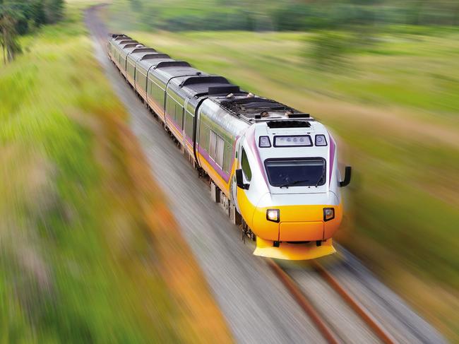 A fast train slated for use under the Federal Government’s plan.