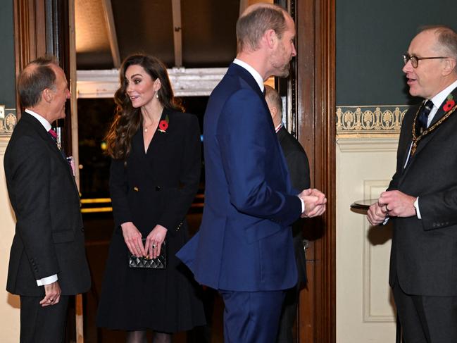 The Princess of Wales arrives with husband Prince William. Picture: WPA Pool/Getty Images