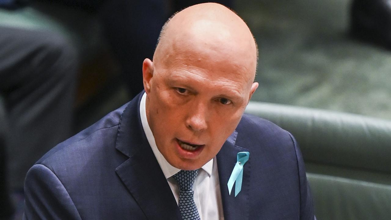 Leader of the Opposition Peter Dutton. Picture: Martin Ollman/Getty Images