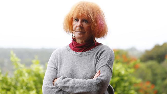 Community activist Sue Arnold pictured at her Ocean Shores home near Byron Bay Photograph: Jason O'Brien