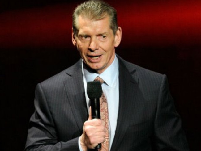WWE chairman Vince McMahon.