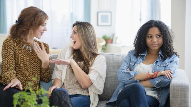 A sign of ‘frenemy’ behaviour is when someone is passive or aggressive. Picture: Getty Images