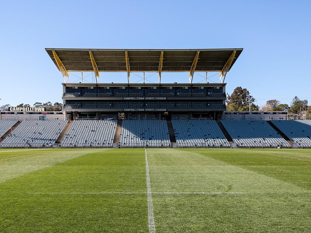 One of Wests Tigers' home grounds at Campbelltown Stadium. Picture: NRL Imagery