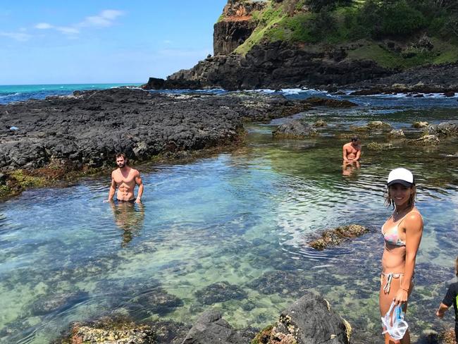 “Warning: if you don’t like beautiful coastal locations stay away from @australia #yuck.” This post got 1,161,553 likes Picture: Chris Hemsworth /Instagram